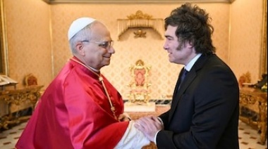 Milei se reunió con León XIV y el Papa le confirmó que visitará la Argentina