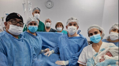 Nació el Bebé número 100 en la Nueva Maternidad del Hospital San Roque de Jáchal