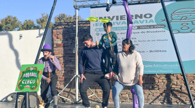 Música, magia y talento local: Rivadavia cierra las vacaciones de invierno con una gran jornada en el Parque