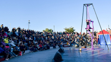 Música, magia y talento local: Rivadavia cierra las vacaciones de invierno con una gran jornada en el Parque
