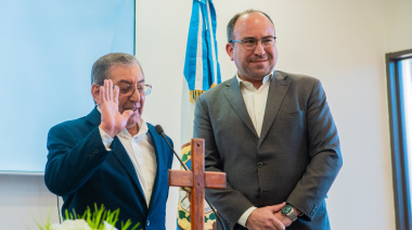 El intendente Sergio Miodowsky puso en funciones al nuevo secretario de Obras municipal