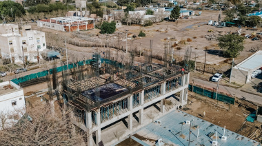 La construcción del nuevo Instituto Odontológico supera el 30 % de avance