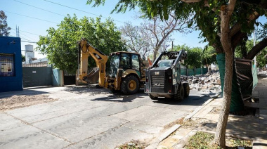 La Ciudad continúa con trabajos para mejorar la infraestructura vial en beneficio de los vecinos
