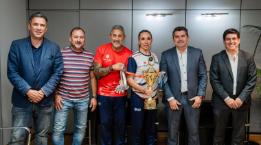 Orrego recibió a los "embajadores deportivos" sanjuaninos tras sus triunfos nacionales y mundiales
