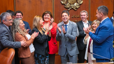 La Cámara aceptó la renuncia del diputado Jaime, quien tuvo una emotiva despedida