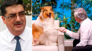 El adiestrador de Dylan, el perro del Presidente, fue designado con un cargo en el Ministerio de Seguridad