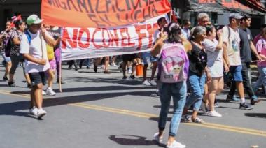 Poca gente acompañó a la CGT en San Juan