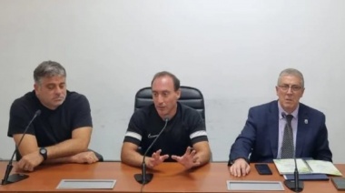 Conferencia de prensa por la muerte del camionero en Valle Fértil