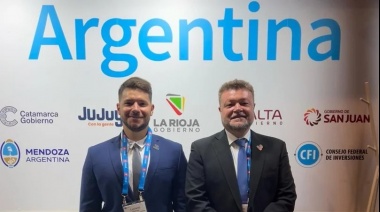 Sergio Chiconi, de Casemi, en la Feria MInera de Canadá