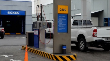 Reparado el caño roto, el servicio de GNC quedó normalizado