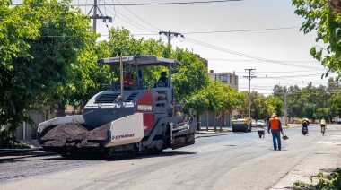 Comenzó la repavimentación de Av. España para mejorar la seguridad vial