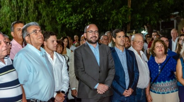 Rivadavia celebró la restauración de la emblemática Chimenea del Callejón Gómez