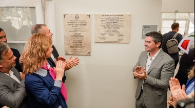 Orrego inauguró una escuela de Nivel Inicial