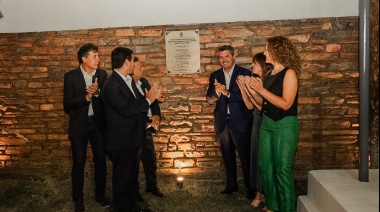 Orrego inauguró la refuncionalización y puesta en valor del histórico edificio de Turismo
