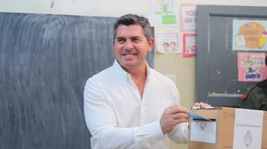 Marcelo Orrego votó en Santa Lucía: “Disfruto este día democrático, una oportunidad para que todos podamos elegir en igualdad”
