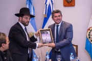 El gobernador se reunió con el presidente de la Federación de Comunidades Judías en Argentina