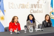 Rivadavia comenzó su operativo integral de arbolado en tres zonas históricas
