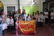 Escuelas de Angaco recibieron donaciones de un grupo solidario