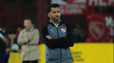 Carlos Tevez dejará de ser el DT de Independiente tras el partido con Platense