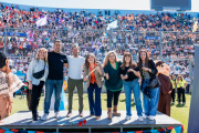 Más de 2000 niños de Educación Inicial coparon de colores el Estadio del Bicentenario