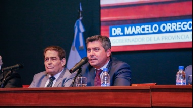 El gobernador Orrego participó de la puesta en vigencia integral del Sistema Acusatorio