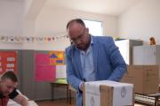 Votó el Intendente de Rivadavia Sergio Miodowsky