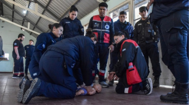 Policías recibieron capacitación en primeros auxilios