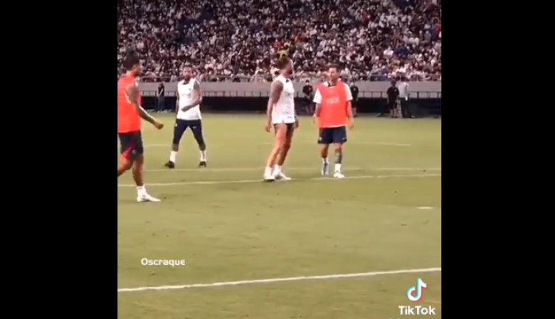 El video completo del áspero cruce entre Messi y Sergio Ramos en el PSG