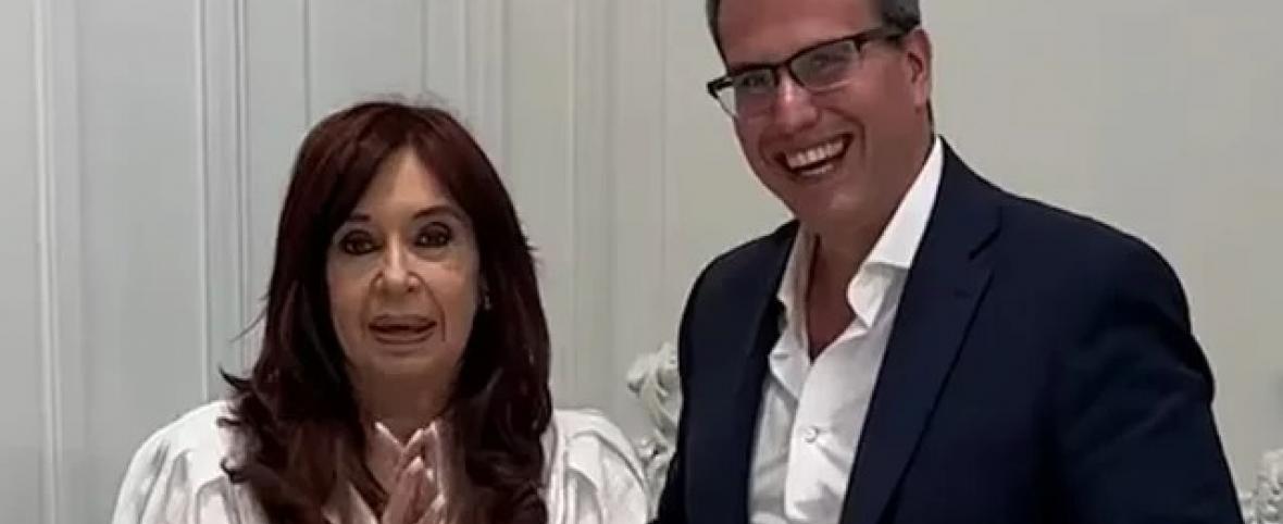 Bronca por la visita de Munisaga a la expresidenta Cristina Kirchner