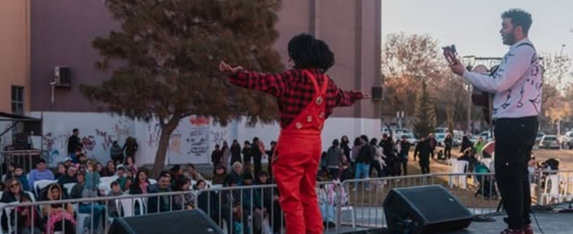 Barrio Cultural continúa con shows, feria y actividades para chicos