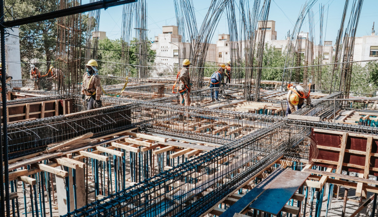 La construcción del nuevo Instituto Odontológico supera el 30 % de avance