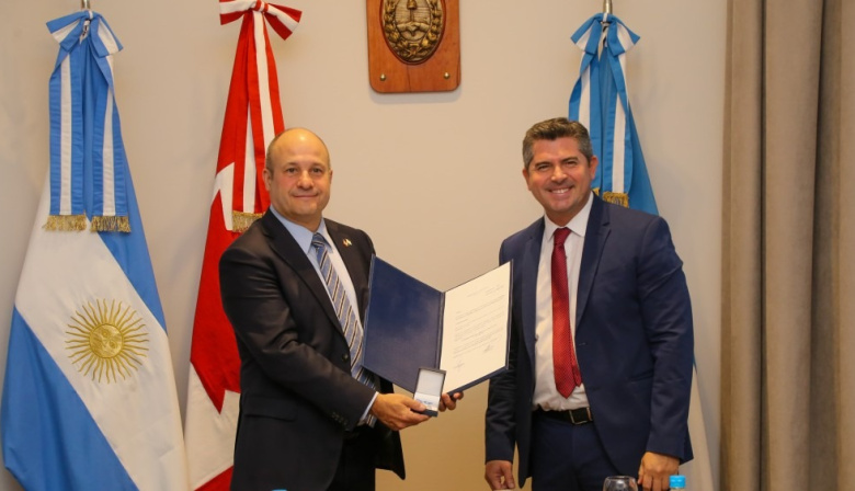 “Amo San Juan”, la frase del embajador canadiense para expresar su cariño por la provincia