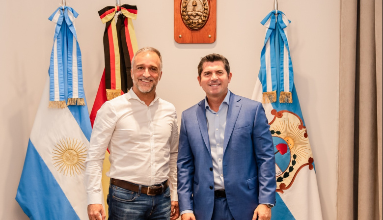 Fortalecimiento de alianzas estratégicas: Orrego recibió al Cónsul de Alemania en Mendoza