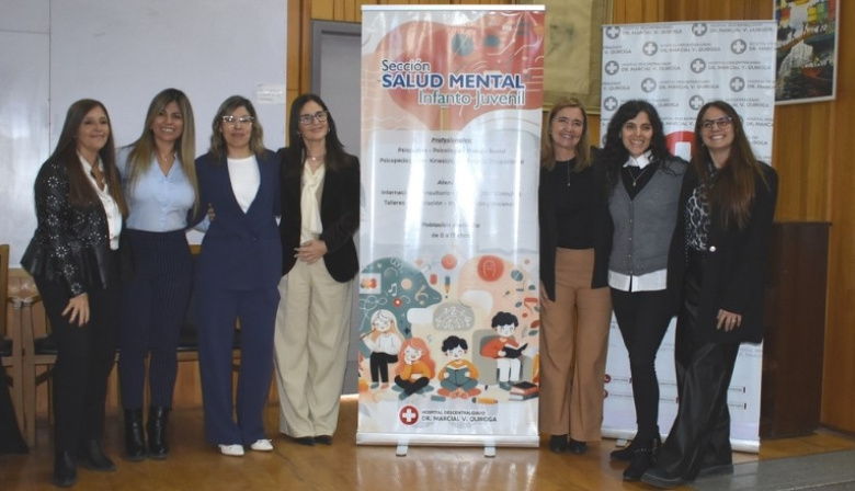 El Hospital Marcial Quiroga presentó la Sección de Salud Mental Infanto Juvenil