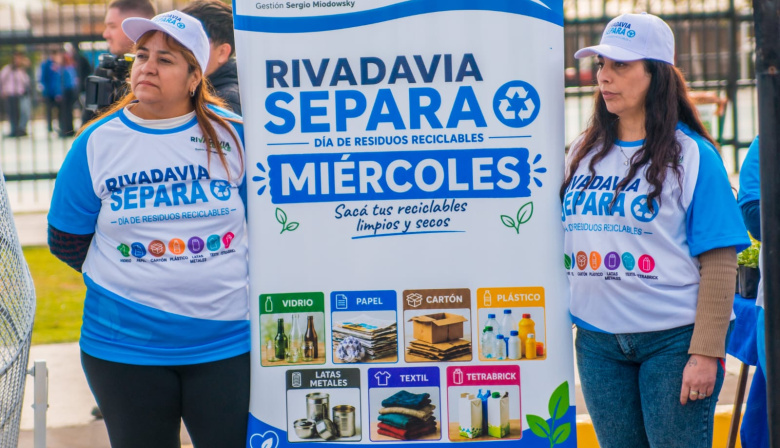 Histórico paso hacia la sustentabilidad: Sergio Miodowsky presentó "Rivadavia Separa"