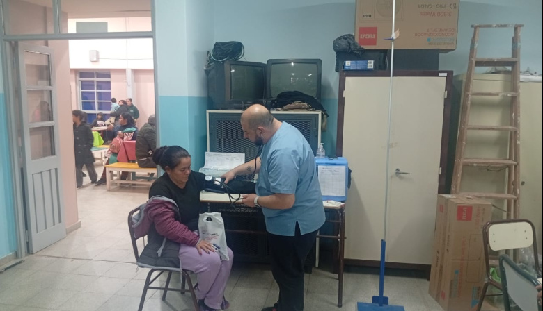 Salud realizó un abordaje sanitario integral en Marayes para acercar servicios a la comunidad