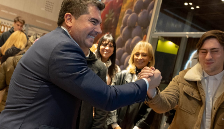 Orrego recorrió el stand que posiciona a San Juan ante el mundo en la Exposición Rural de Palermo