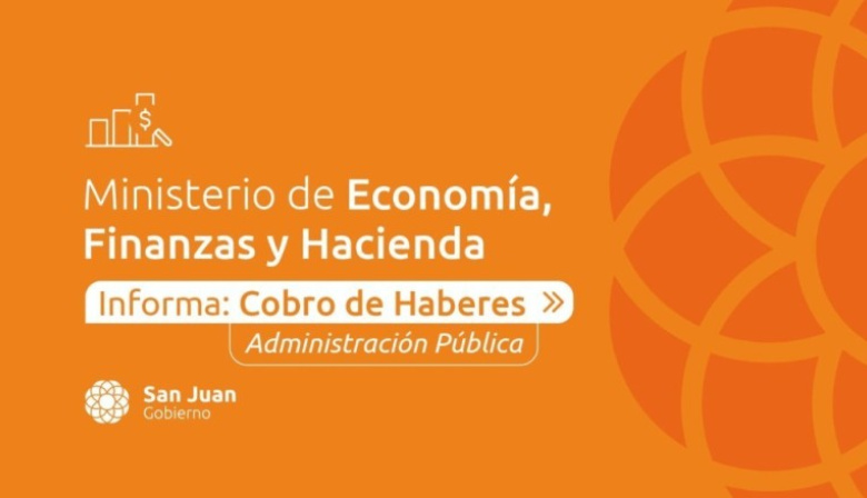 Los empleados públicos tendrán acreditados sus haberes el 31 de julio