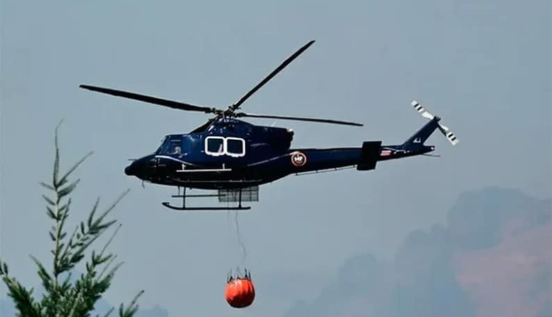 Búsqueda de un helicóptero con siete ocupantes