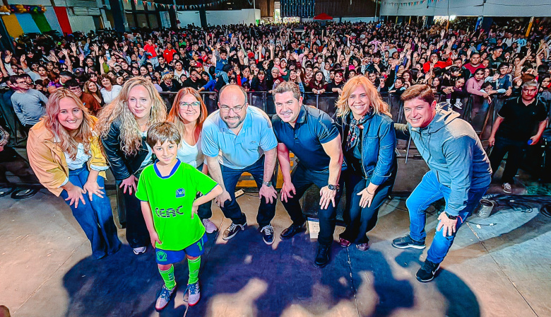 Rivadavia celebró el Día del Niño con una multitudinaria jornada en Cepas Sanjuaninas