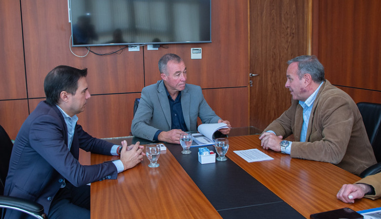 El vicegobernador Fabián Martín recibió a integrantes de DIPAN