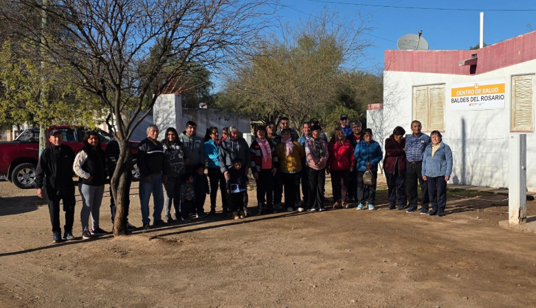 Valle Fértil: más servicios y una unidad de traslado para acompañar a las familias de Baldes del Rosario