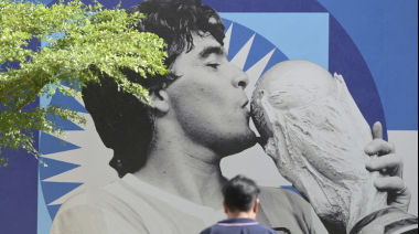 El emotivo homenaje a Maradona en Qatar a dos años de su muerte