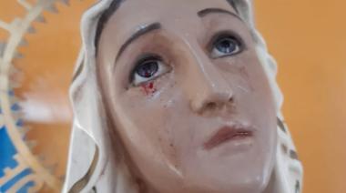 El misterio de la Virgen de Vinará, que llora con “lágrimas de sangre” y le atribuyen curaciones