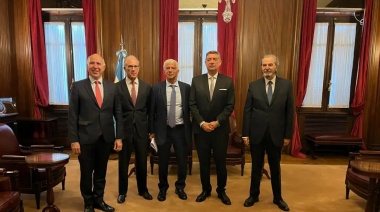 Cúneo Libarona se reunió con integrantes de la Corte Suprema