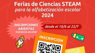Feria de Ciencia Escolares STEAM 2024: hasta el 26 de junio pueden inscribirse