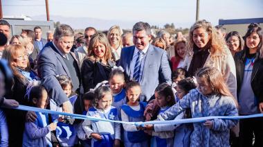 Orrego inauguró un moderno edificio para la educación inicial en 25 de Mayo