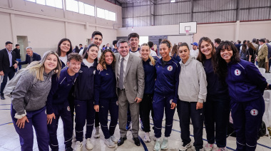 Orrego inauguró la ampliación, refacción y refuncionalización del Instituto Superior de Educación Física
