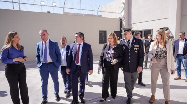Orrego inauguró el nuevo sector del Servicio Penitenciario Provincia con más capacidad y tecnología de avanzada