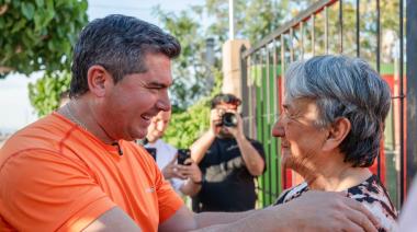 Orrego caminó Pocito junto a los candidatos del Frente XSanJuan y destacó la importancia de la obra pública